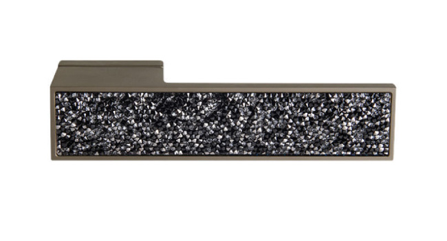 Claire Swarovski Designer Door Handle, Titan