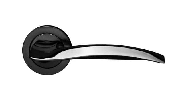 Fiato Italian Luxury Interior Door Handle, Black